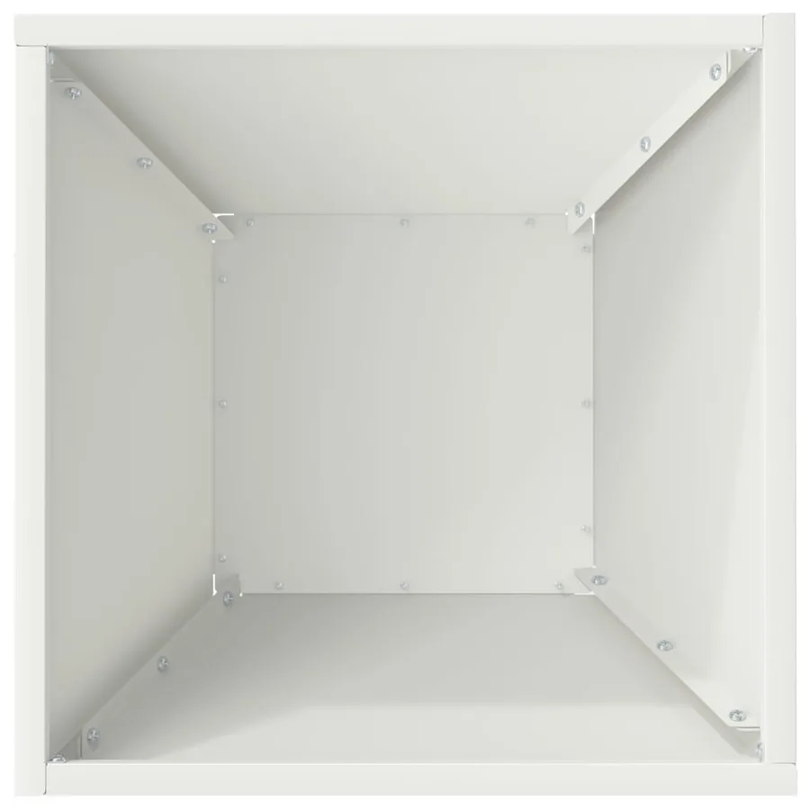 Cache-pot de jardin 5 pc Blanc 35 x 35 x 15 cm - 9
