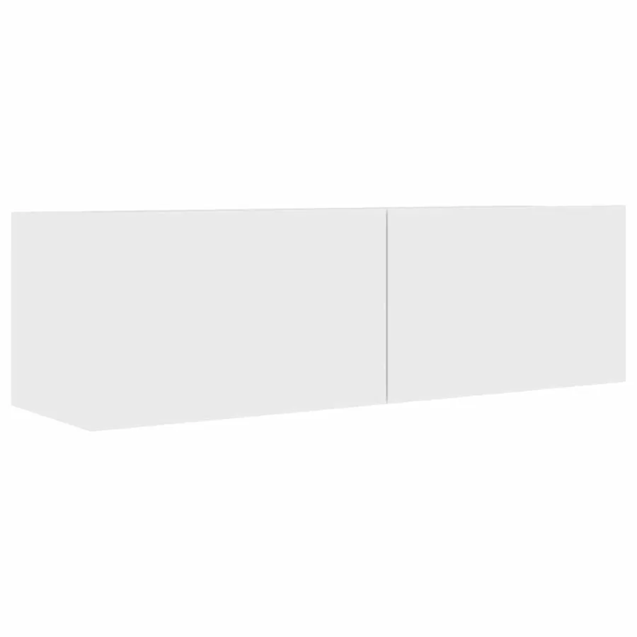 Ensemble de meubles TV 7 pcs Blanc Bois d'ingénierie - 5