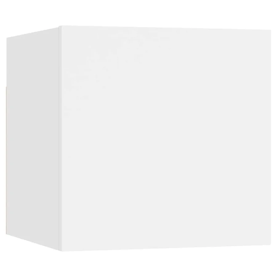 Ensemble de meubles TV 7 pcs Blanc Bois d'ingénierie - 6