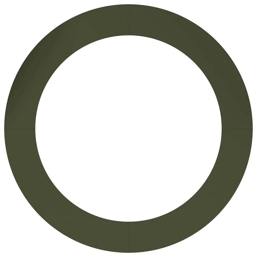 adapté pour anneaux d'arbre plats 5 pc Vert olive Ø90/120 cm - 5