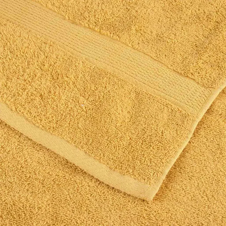 Serviette Invité SOLUND 4 pc Doré 15 x 21 cm 550 gsm - 5
