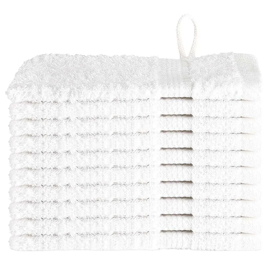 Serviette Invité SOLUND 10 pc Blanc 15 x 21 cm 550 gsm - 2