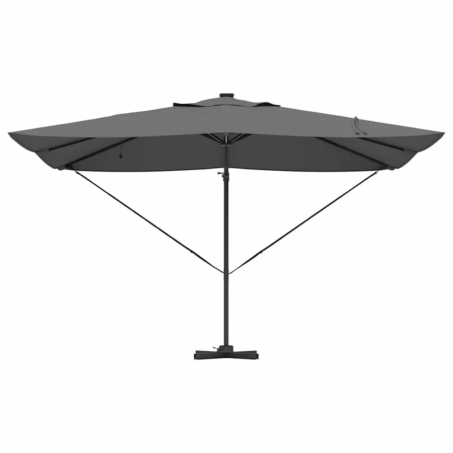 Parasol Anthracite 352 x 251 x 265 cm Polyester et Aluminium - 6