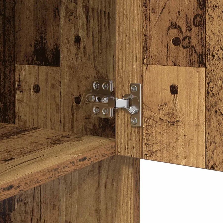 Buffet Bois ancien 97 x 29 x 75 cm Bois d'ingénierie - 10