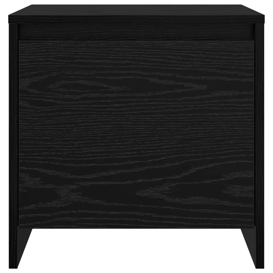 Cabinet de chevet Chêne noir 45 x 34 x 44,5 cm - 6