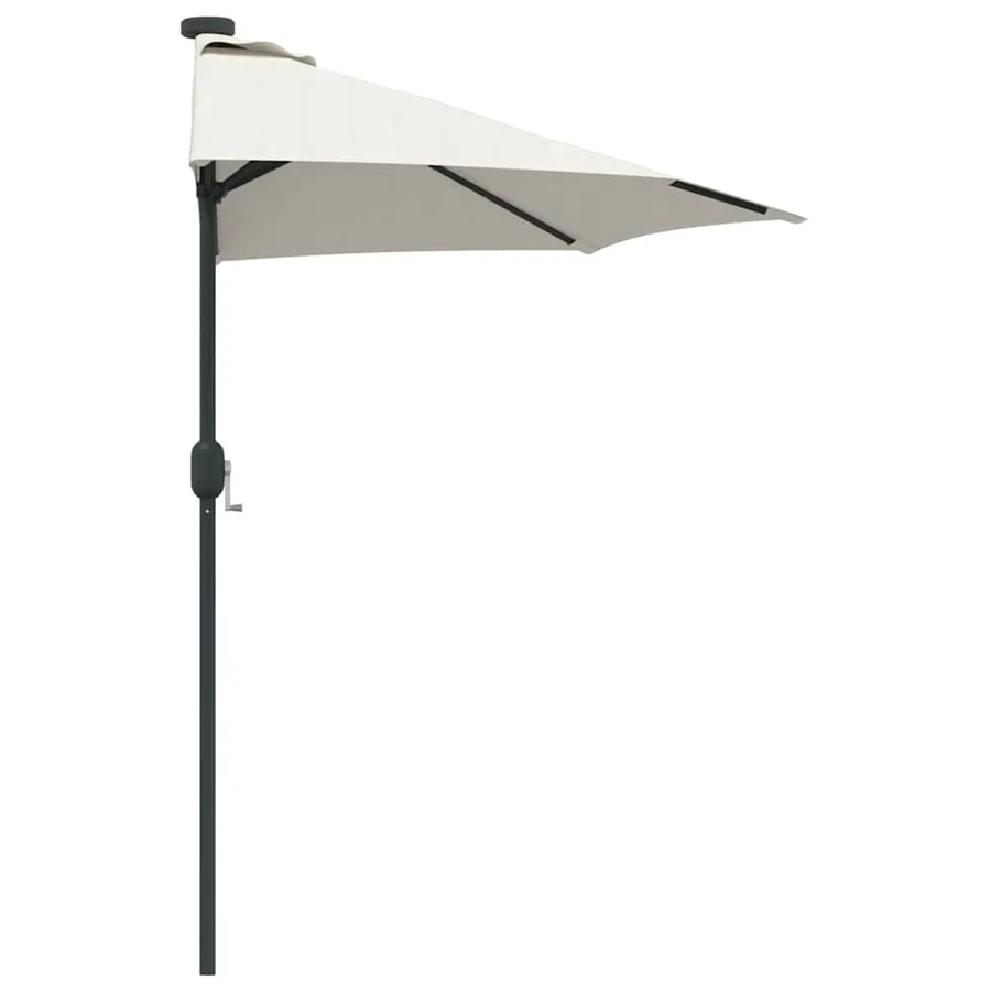 Parasol de jardin Sable 294 x 150 x 223 cm Polyester et Acier - 6