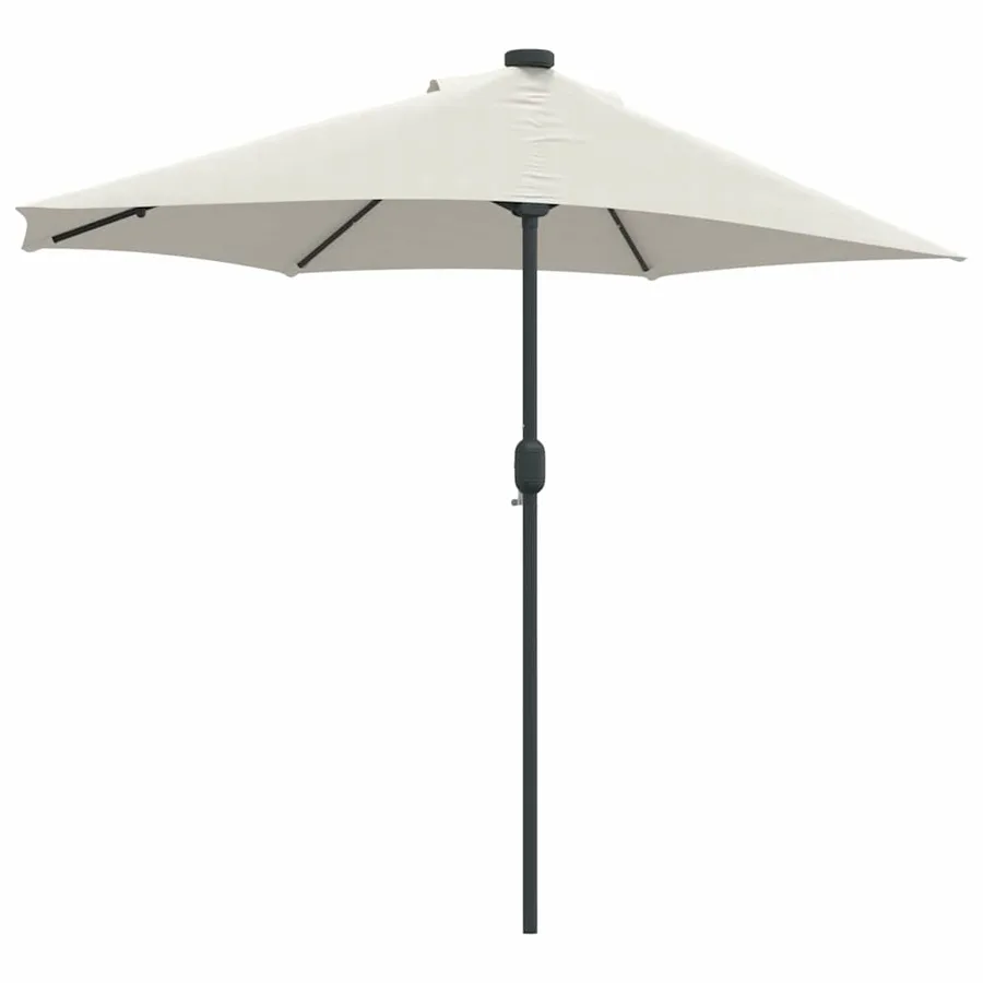 Parasol de jardin Sable 294 x 150 x 223 cm Polyester et Acier - 7
