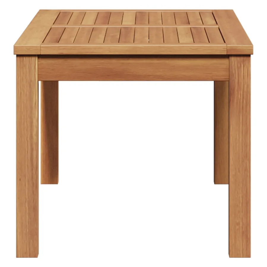 table Marron 95 x 45 x 40 cm Bois de teck massif - 6