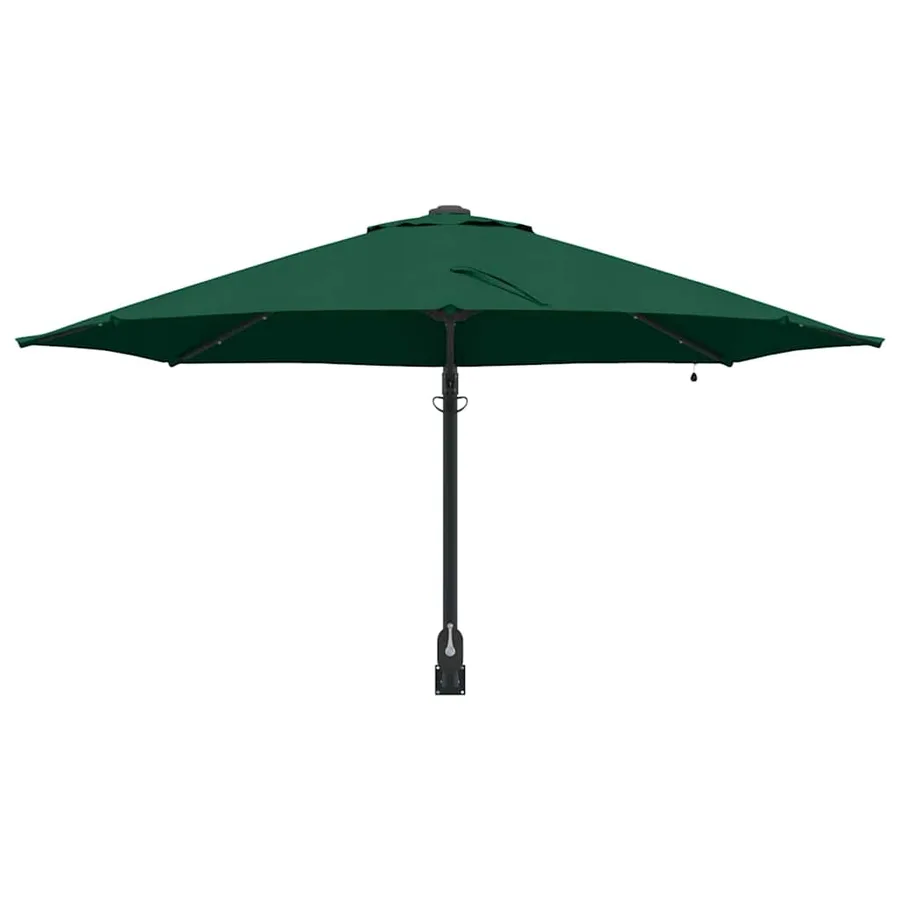 Parasol de jardin Vert 248 x 248 x 148 cm Polyester et Acier - 4