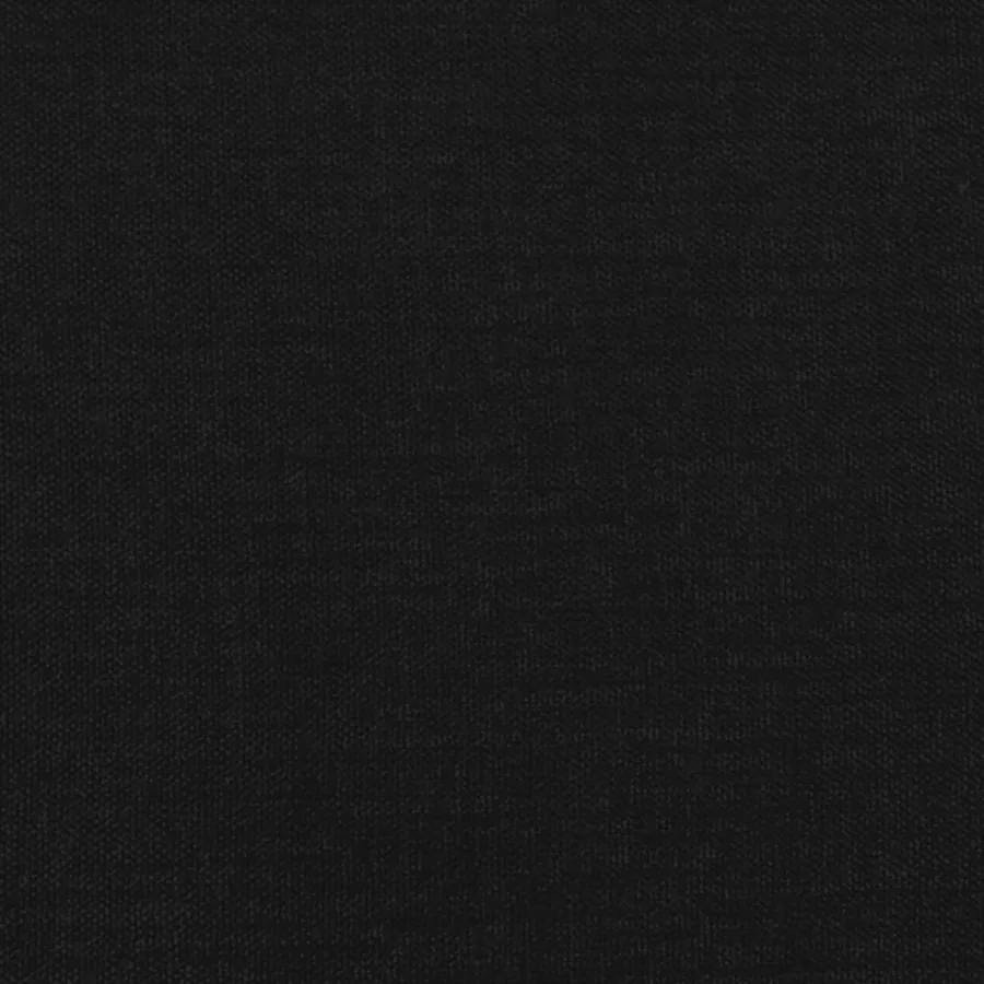 Cadre de lit à lattes noir 140x190 cm tissu - 8