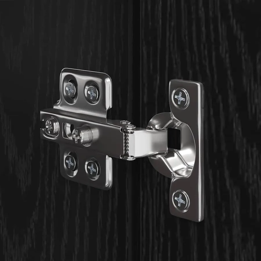Ensemble meuble TV 4 pcs Chêne noir Bois d'ingénierie - 12