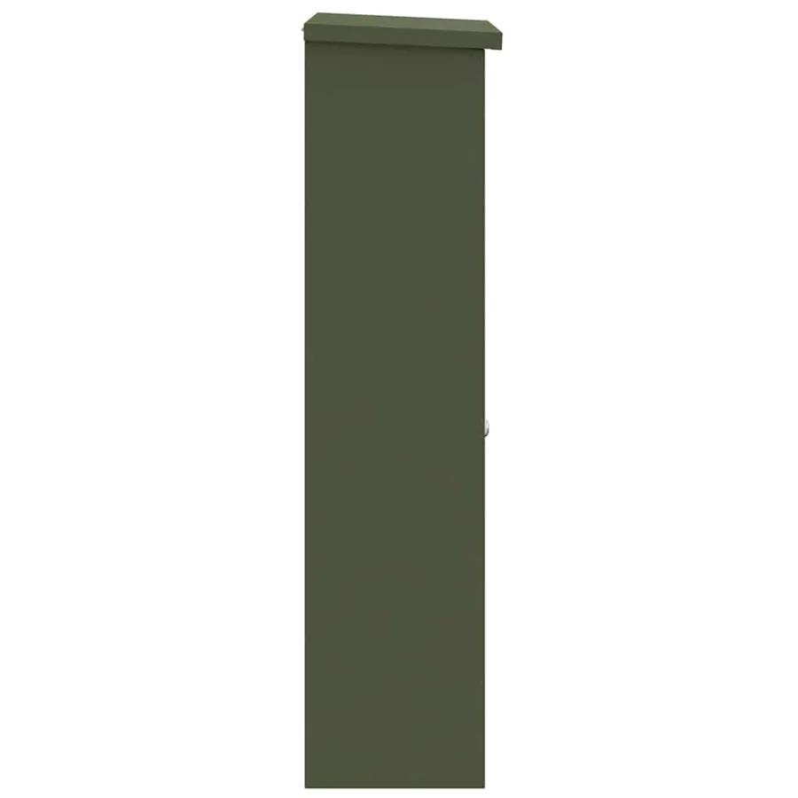 Boîte de dépôt de colis Vert olive 44,5 x 29 x 110,5 cm Acier - 6