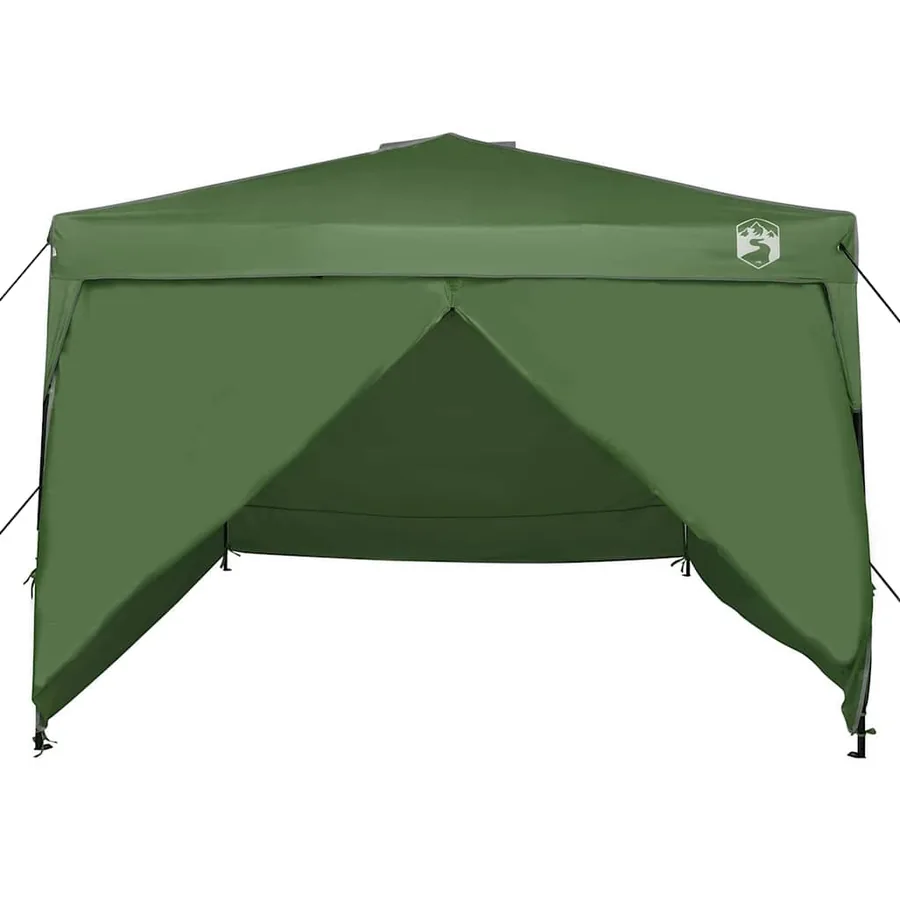 Tente à abri Vert 290 x 290 x 251 cm tissu - 5