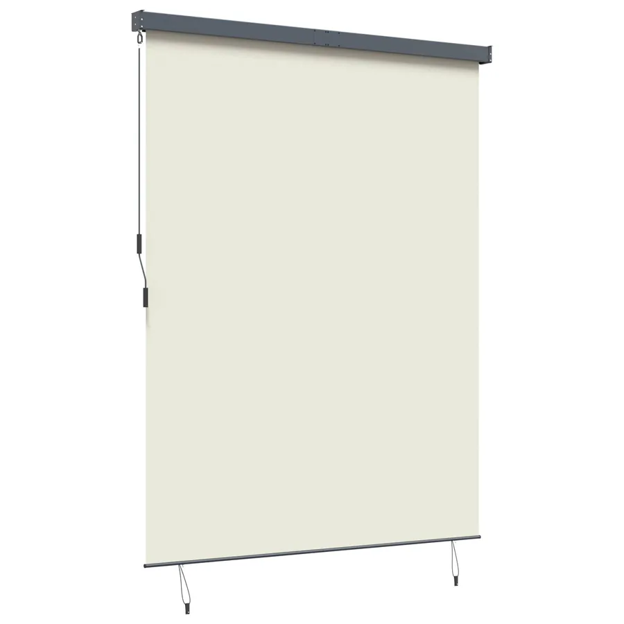 Store enrouleur Crème 220 x 250 cm Tissu et Aluminium - 3
