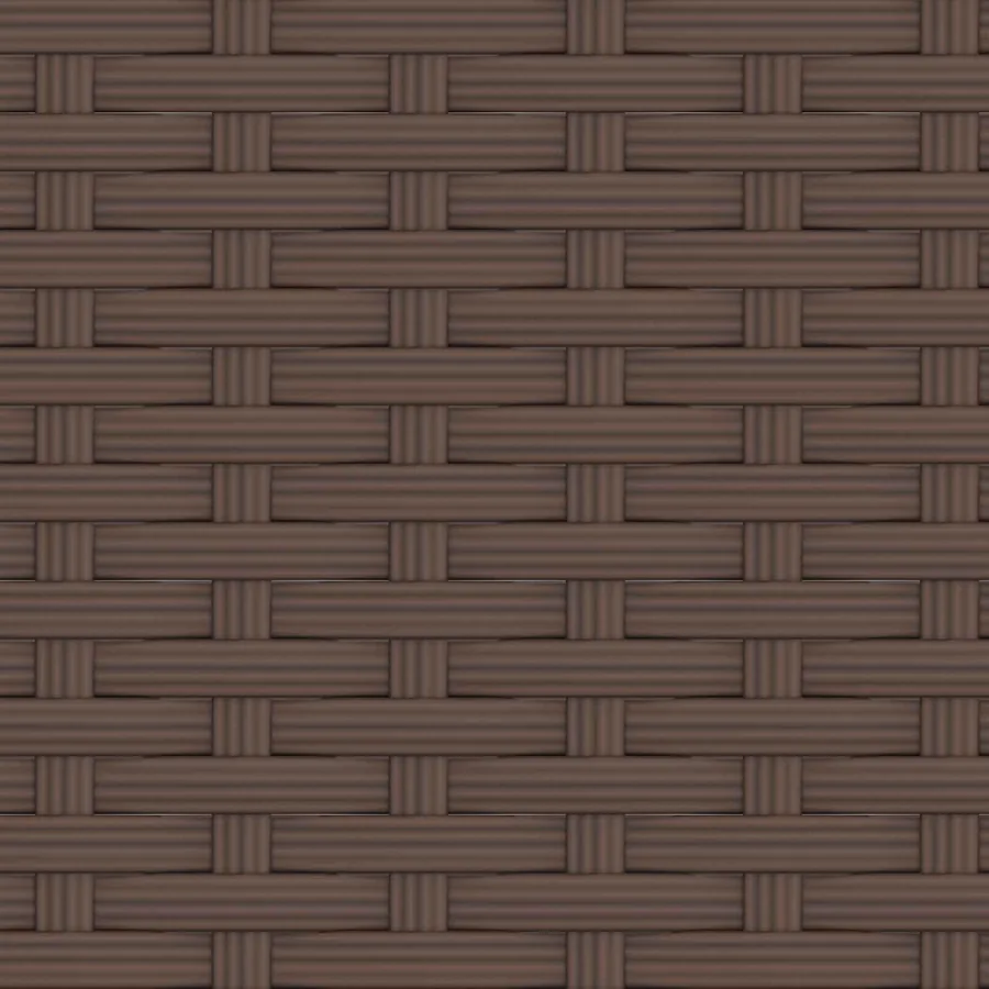 Jardinière Treillis Marron 35 x 30 x 135 cm Métал - 7