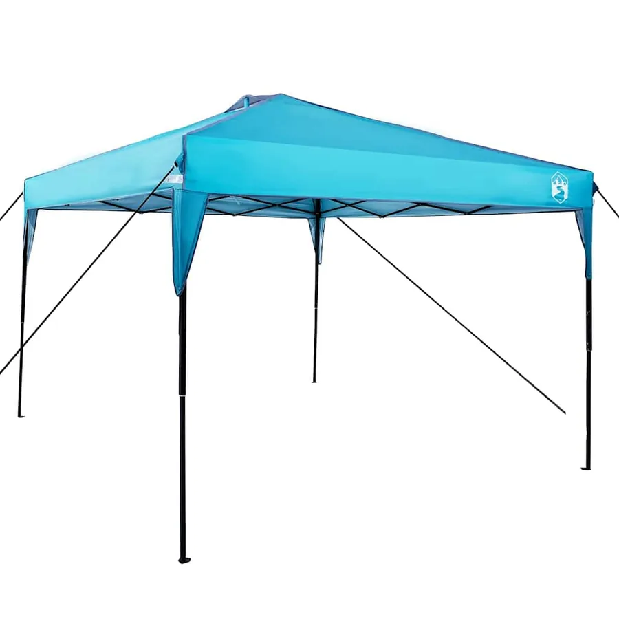 Tente à abri Bleu 290 x 290 x 251 cm tissu - 2