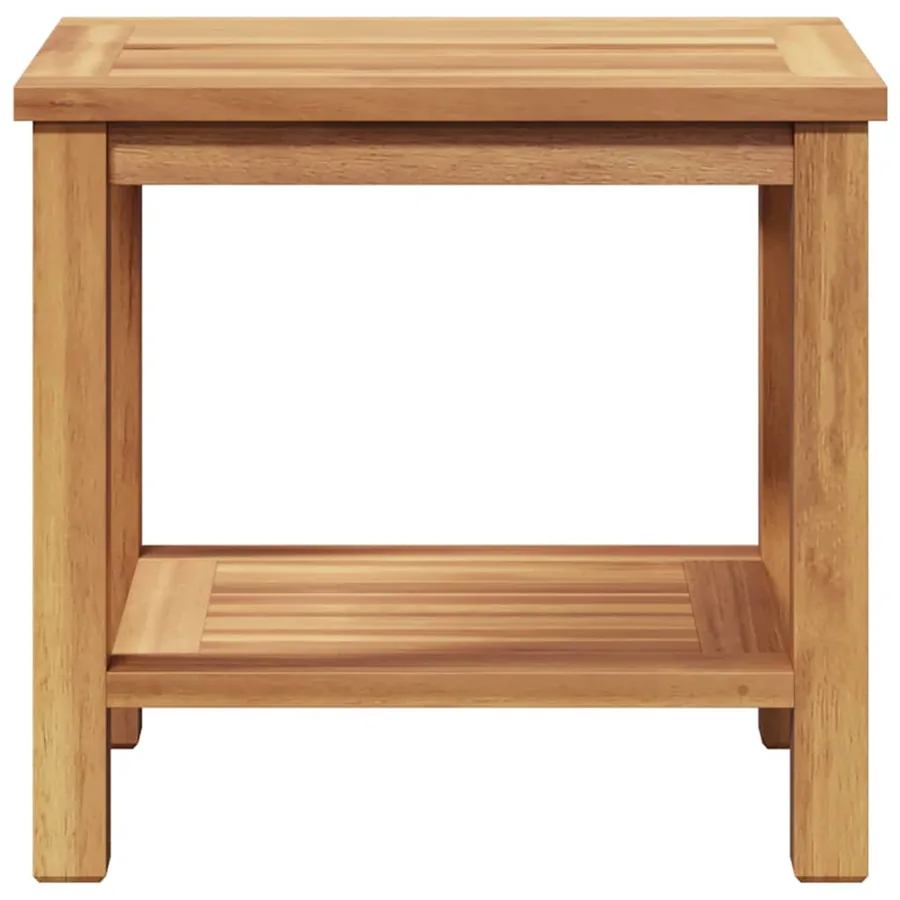 Table basse Marron 50 x 35 x 45 cm Bois de teck massif - 5