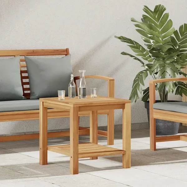 Table basse Marron 45 x 45 x 45 cm Bois de teck massif