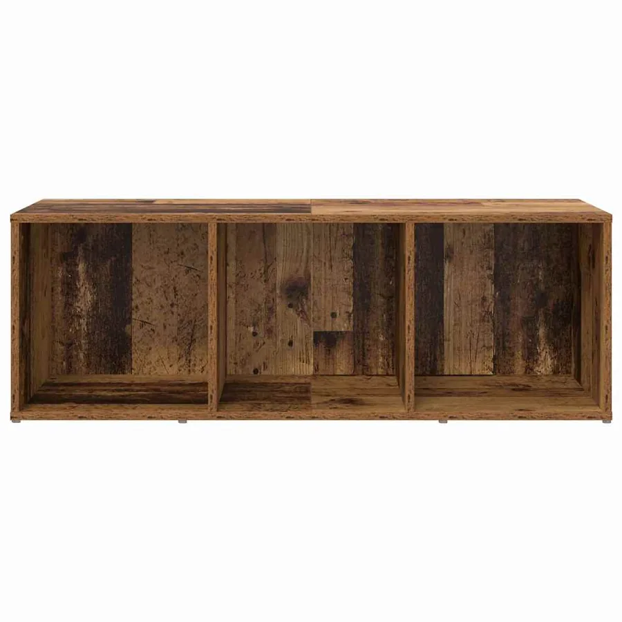 Ensemble meuble TV Marron 72 x 35 x 37 cm Bois d'ingénierie - 5