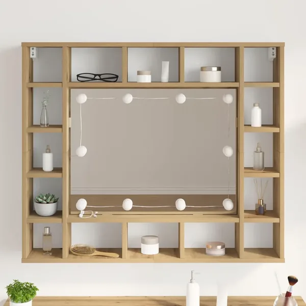 Lampes miroir 2 pcs Blanc 4.5 x 4.5 x 4.8 cm Plastique