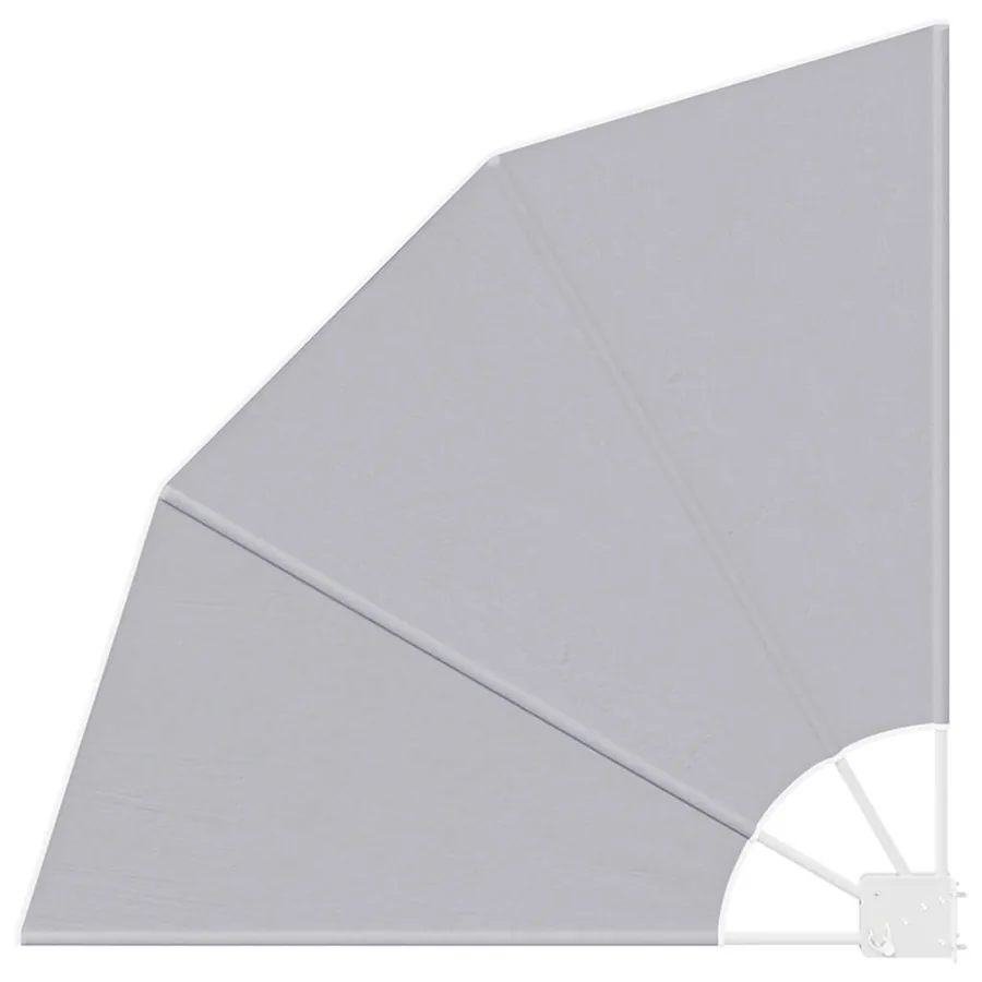 Écran de confidentialité pour balcon 115 x 115 cm Polyester - 2