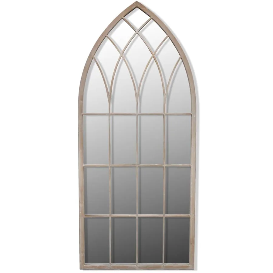 Miroir de jardin d'arche gotique 50x115 cm Intérieur/extérieur - 2