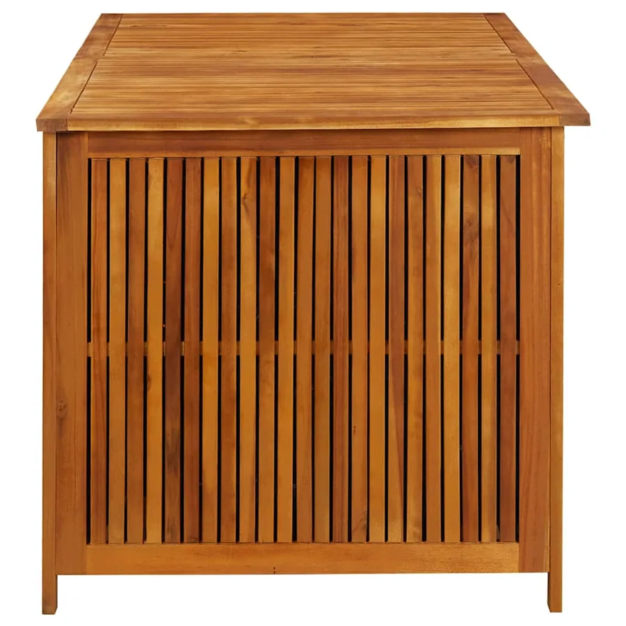 Boîte de rangement de jardin 150x80x75 cm Bois d'acacia solide - 5