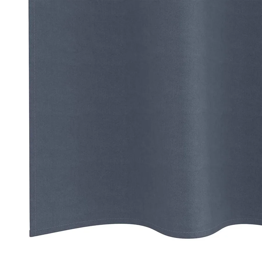 Rideaux occultants avec anneaux 2 pcs Anthracite 245 x 140 cm - 6
