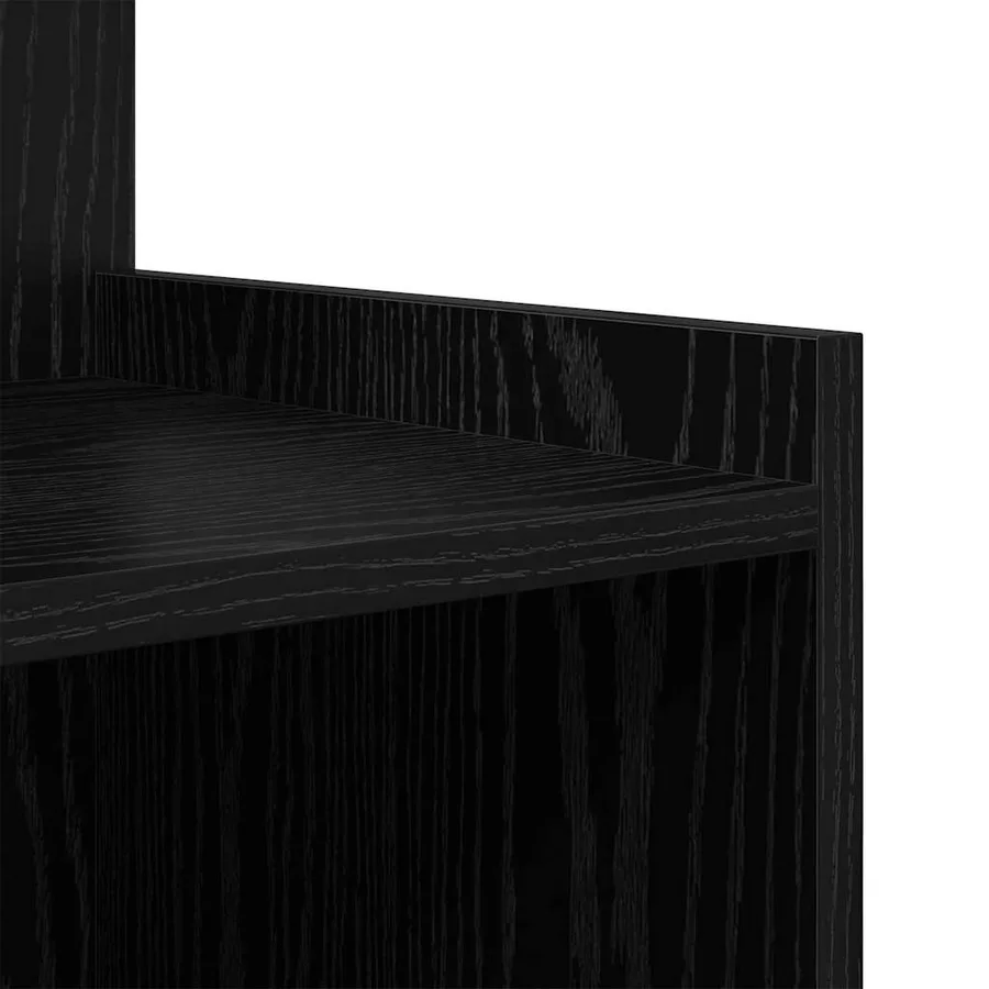 Cabinet de chevet 2 pcs Chêne noir 40 x 35 x 60 cm - 9