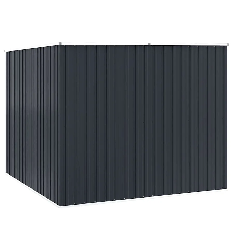 Abri de jardin Anthracite 195x198x159 cm Acier galvanisé - 8