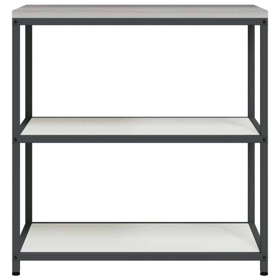 Rangement de cuisine HATTEM Blanc 90 x 50 x 92 cm Acier - 6