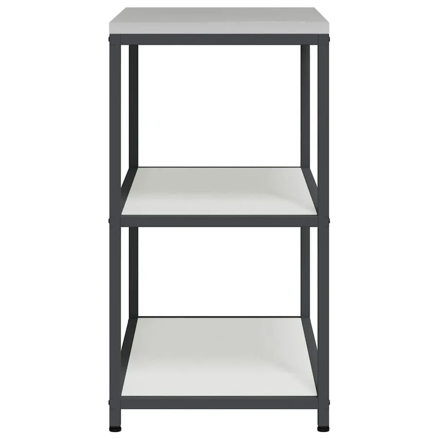 Rangement de cuisine HATTEM Blanc 90 x 50 x 92 cm Acier - 9
