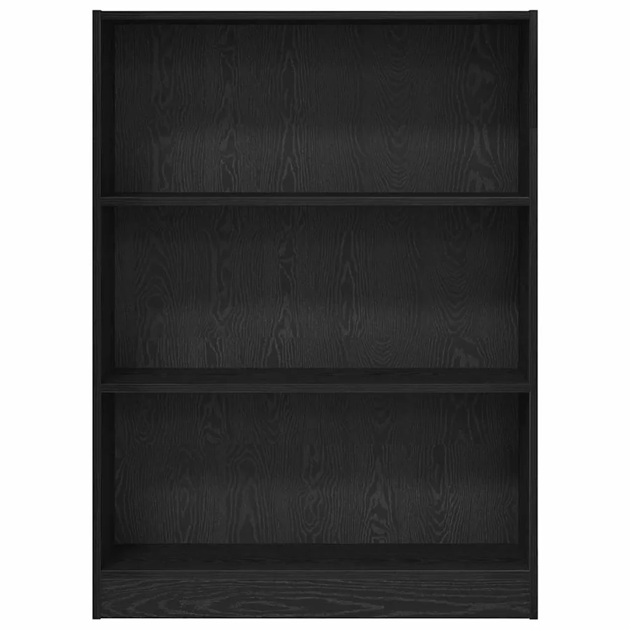 Étagère Chêne noir 80 x 24 x 109 cm Bois d'ingénierie - 5