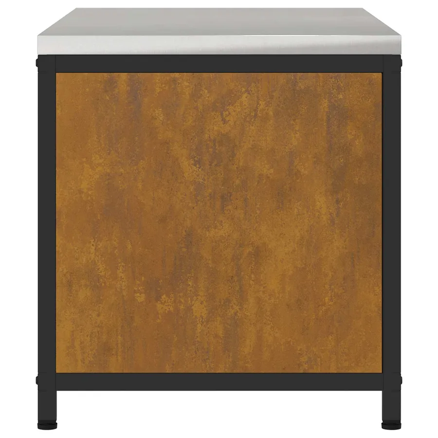 Rangement de cuisine HATTEM Rouillé 90 x 50 x 53 cm Acier - 9