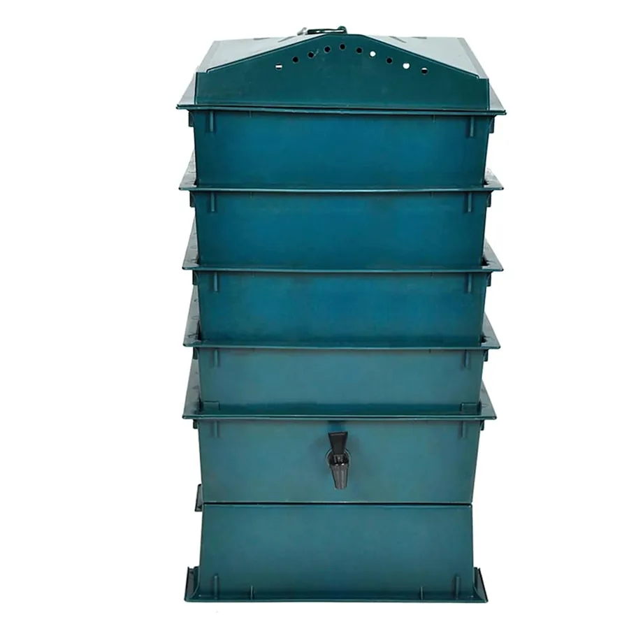Lombricomposteur 4 plateaux 42 x 42 x 60 cm - 2
