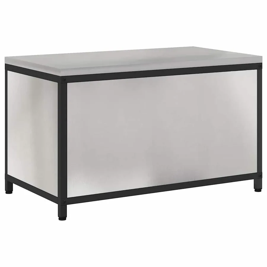 Rangement de cuisine HATTEM Argenté 90 x 50 x 53 cm Acier - 13