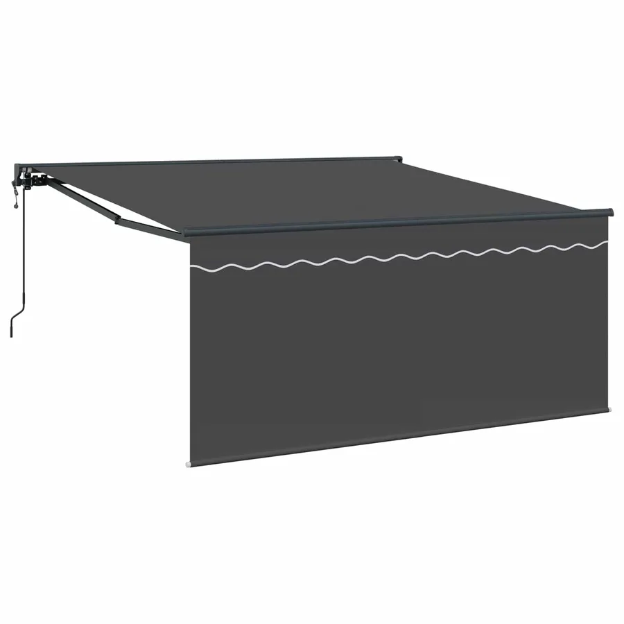 Auvent Rétractable Anthracite 300 x 250 cm - 2