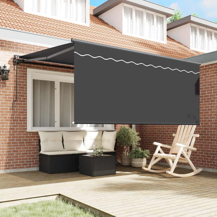Auvent Rétractable Anthracite 300 x 250 cm - 3