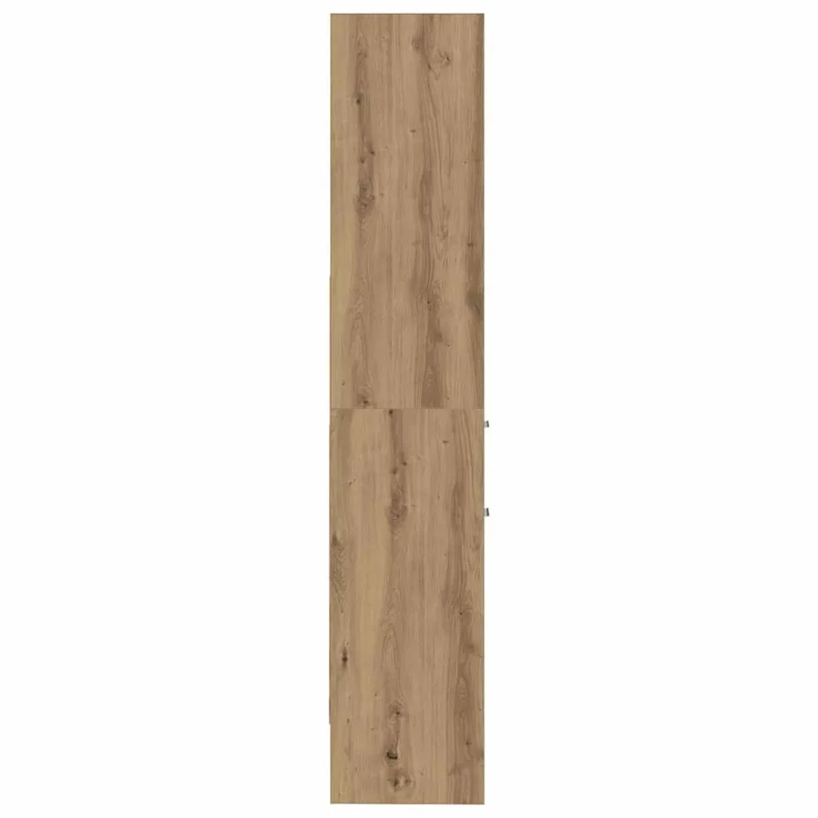 Bibliothèque 2 niveaux 40 x 35 x 180 cm Bois d'ingénierie - 7