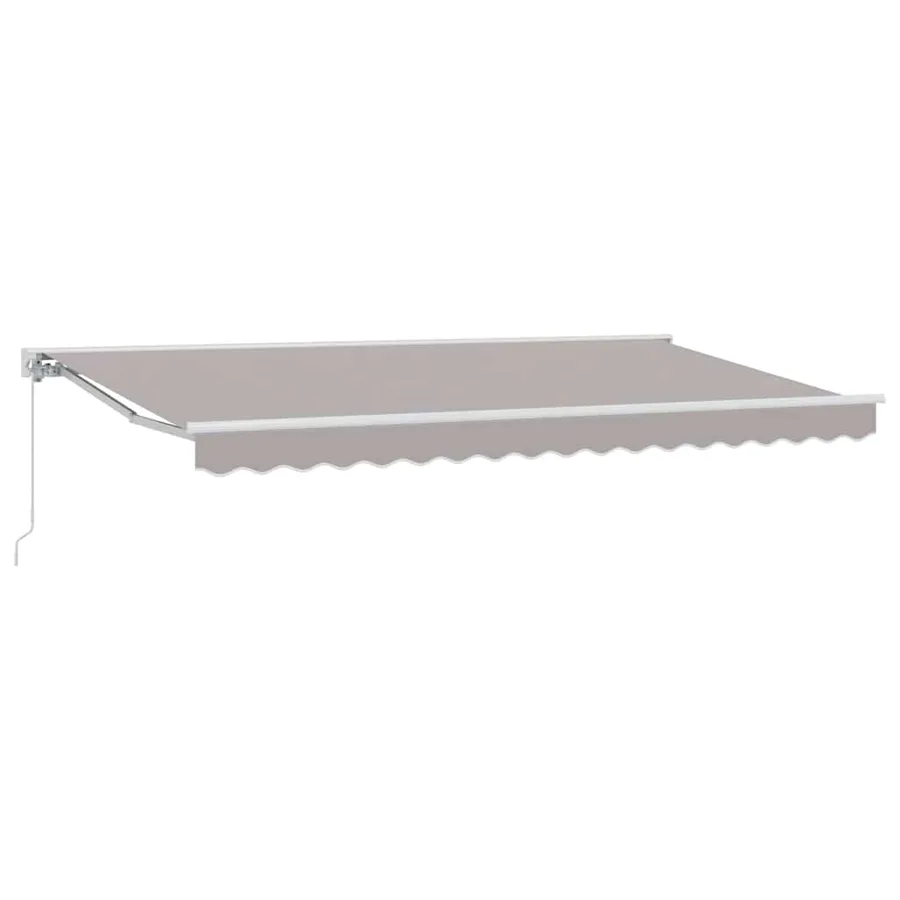 Cadre d'auvent Gris clair 400 x 200 cm - 2