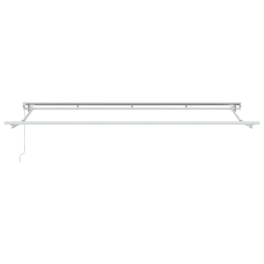 Cadre d'auvent Gris clair 400 x 200 cm - 7