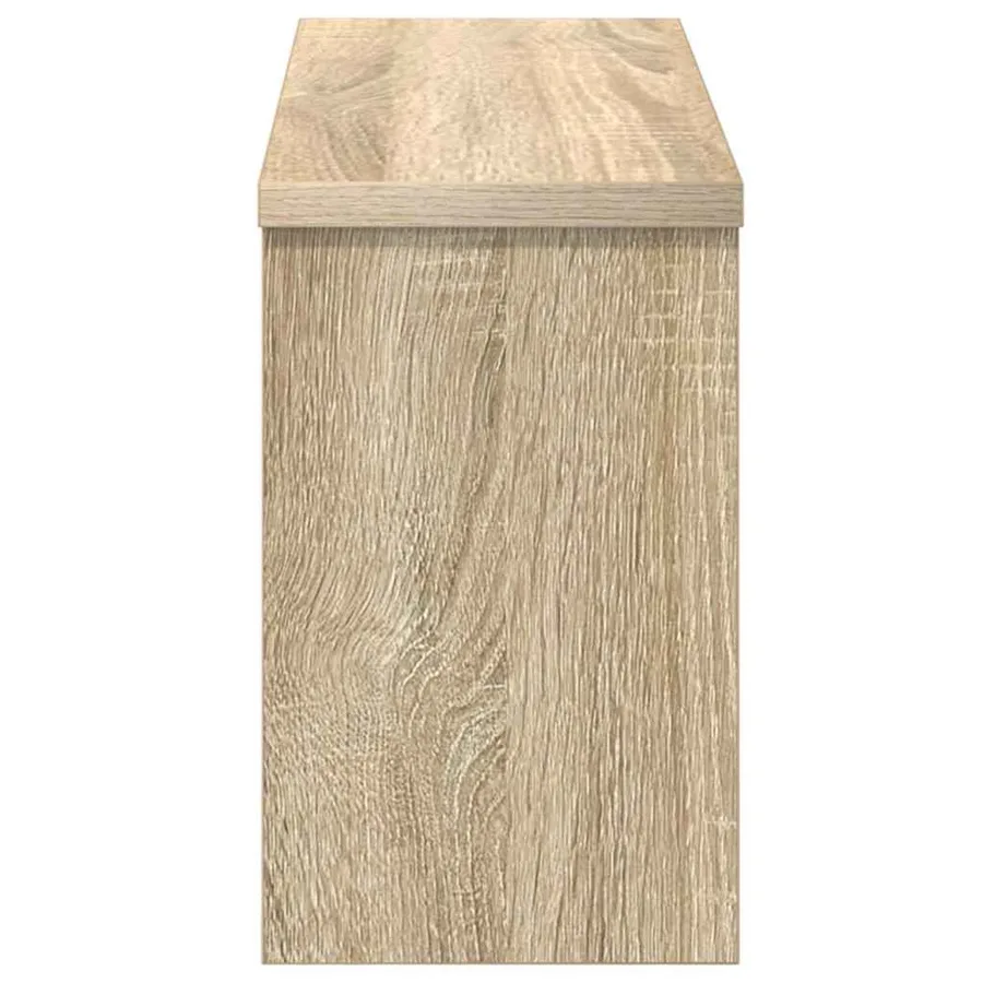 Porte-manteau mural avec étagère Chêne Sonoma 50 x 16 x 26 cm - 6