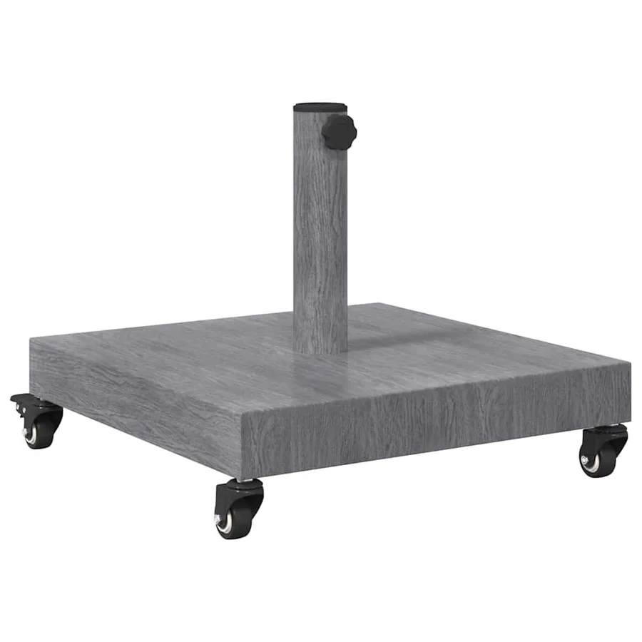 Pied de parasol Aspect Bois Gris Foncé 45 x 45 x 31,5 cm - 2