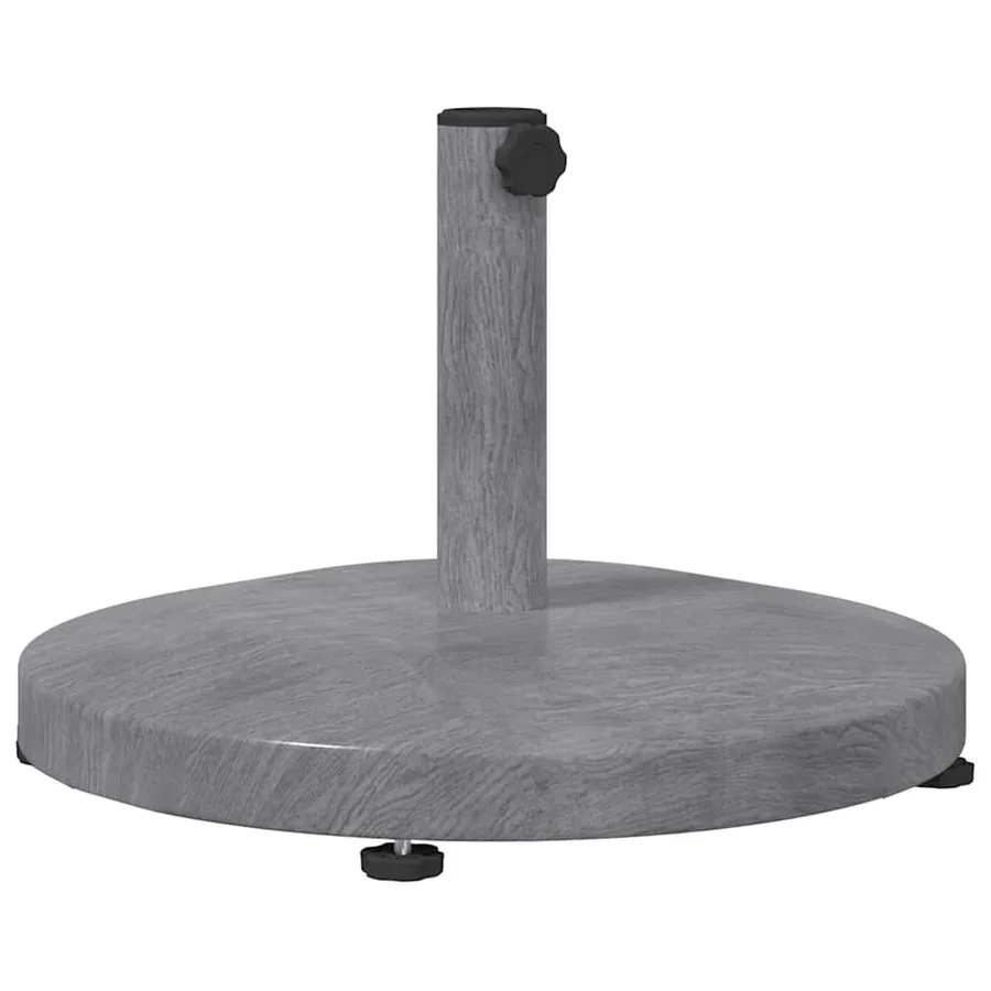 Pied de parasol Aspect Bois Gris Foncé 48 x 48 x 32 cm - 2