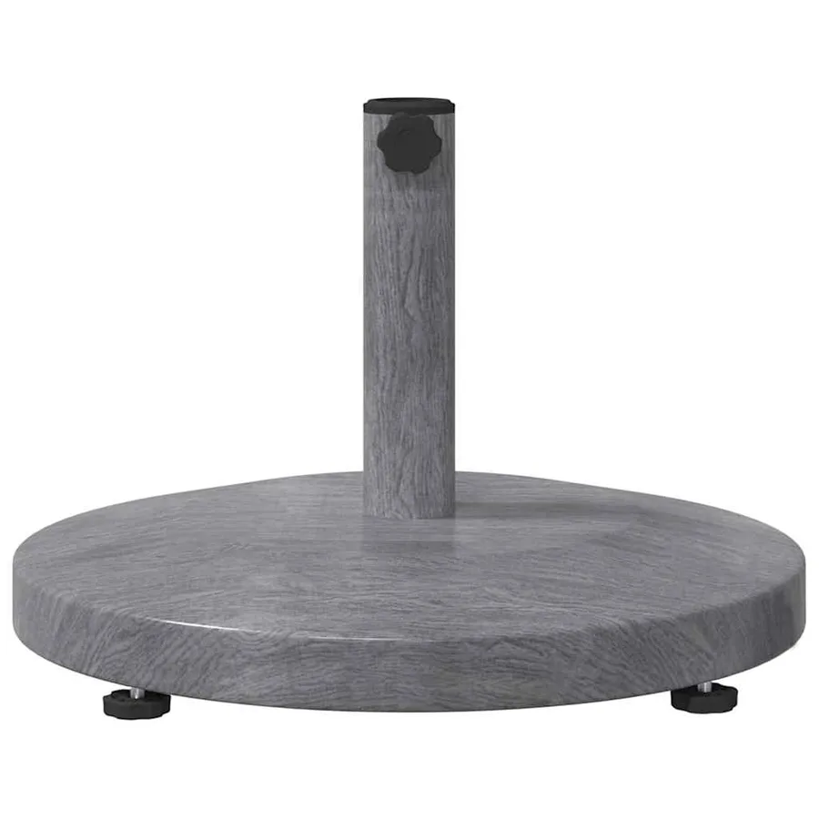 Pied de parasol Aspect Bois Gris Foncé 48 x 48 x 32 cm - 5