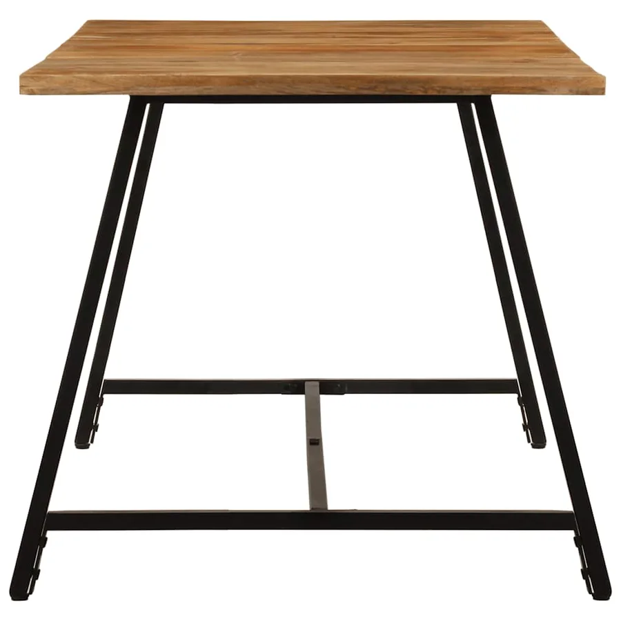 Table à manger 160x80x75 cm bois de manguier massif - 3