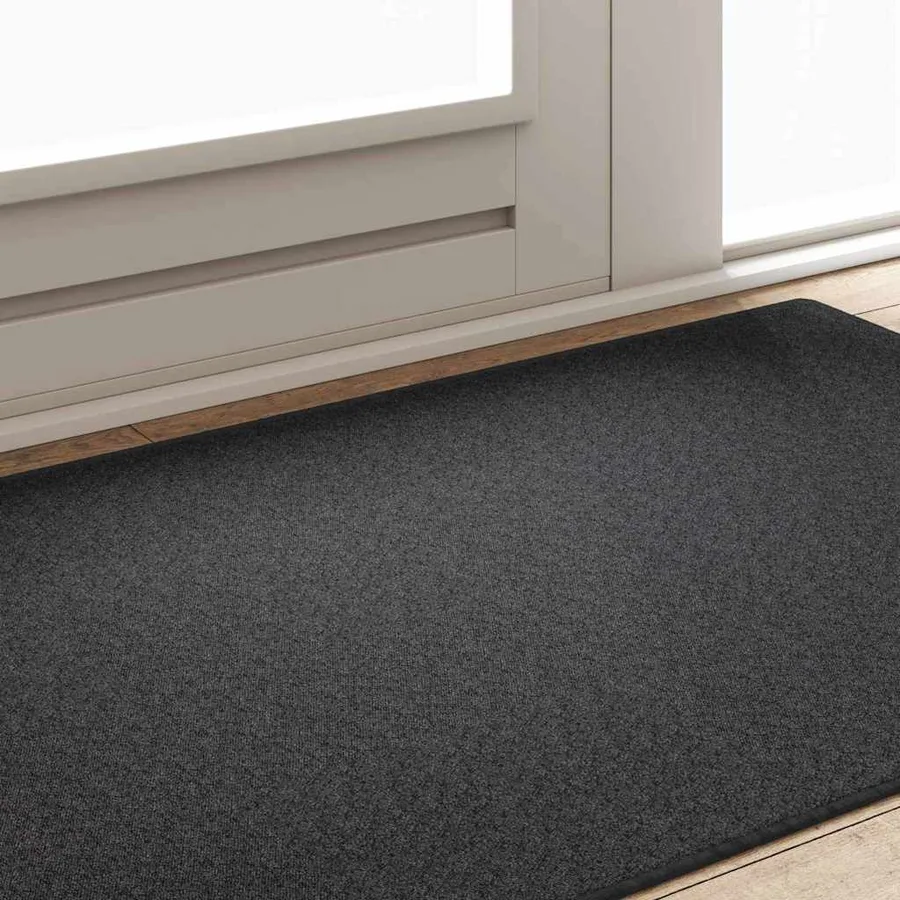 Tapis Couloir Gris foncé 100 x 150 cm 100% Polypropylène - 4