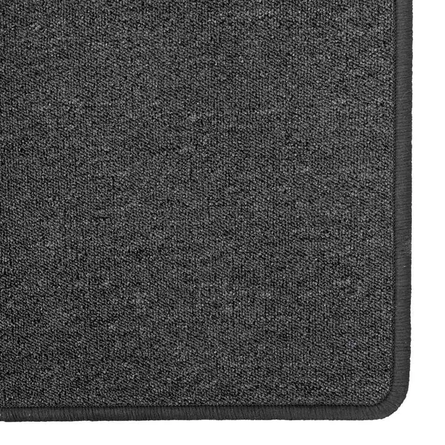 Tapis Couloir Gris foncé 100 x 150 cm 100% Polypropylène - 5