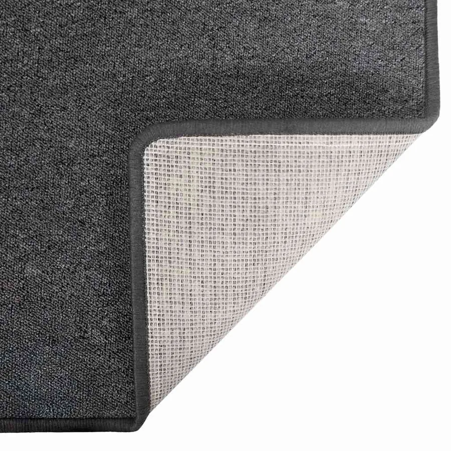 Tapis Couloir Gris foncé 100 x 150 cm 100% Polypropylène - 6