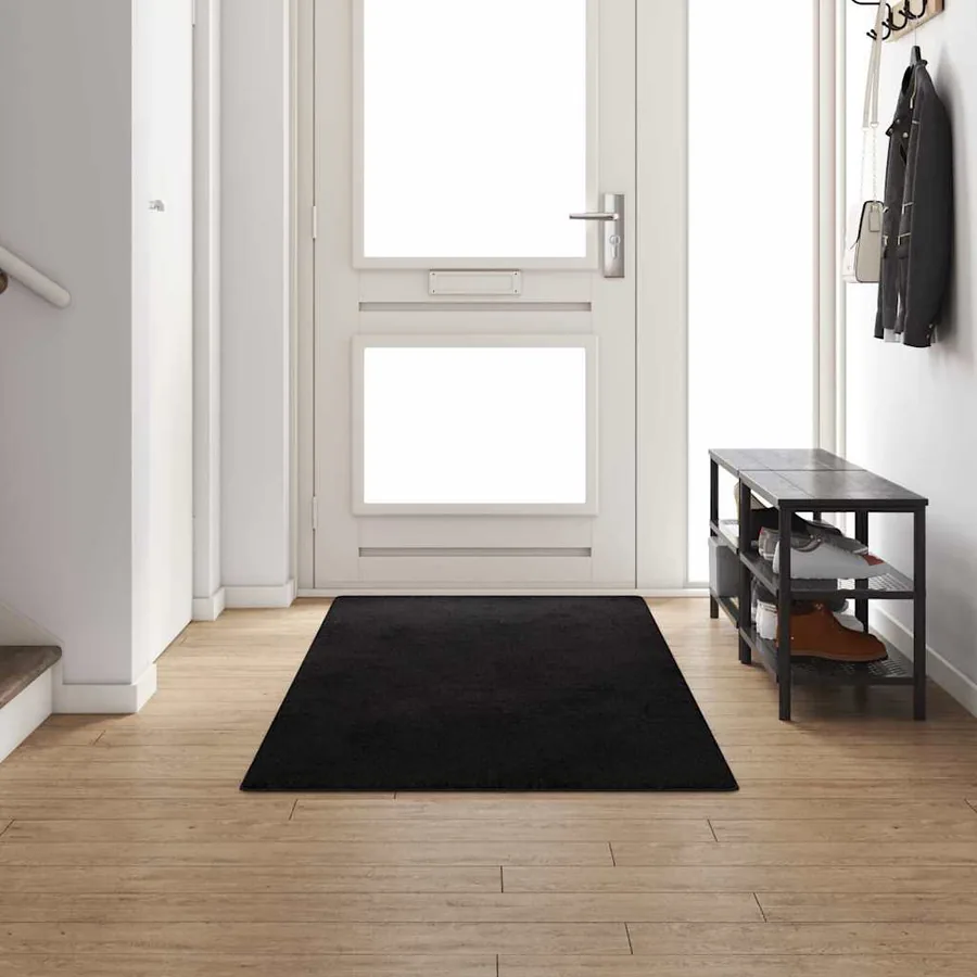 Tapis Couloir Noir 100 x 300 cm